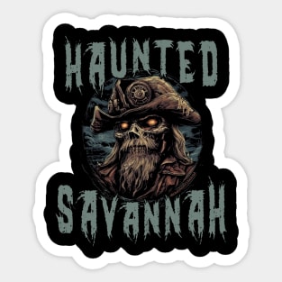 Haunted Savannah 2 Sticker